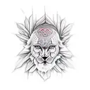 indian tattoo design idea