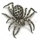 spider crawling tattoo design idea