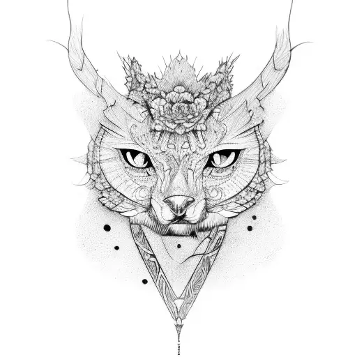 444 222 tattoo design idea