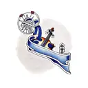 cello bridge tattoo design idea