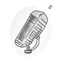 microphone cello piano tattoo design idea