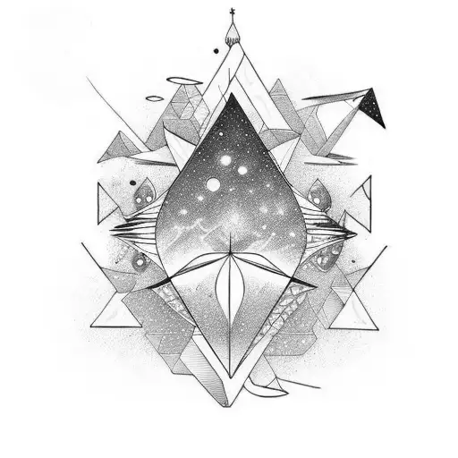 mspdesigns on Instagram: Space triangles  Digital art design, Geometry  art, Geometric drawing