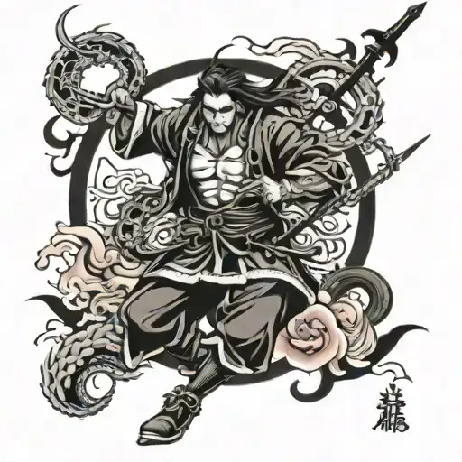 shanoa castlevania tattoo design idea