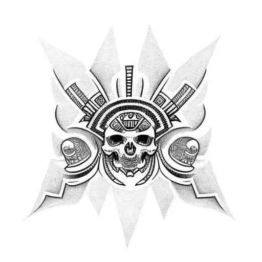Huitzilopochtli  tattoo design idea