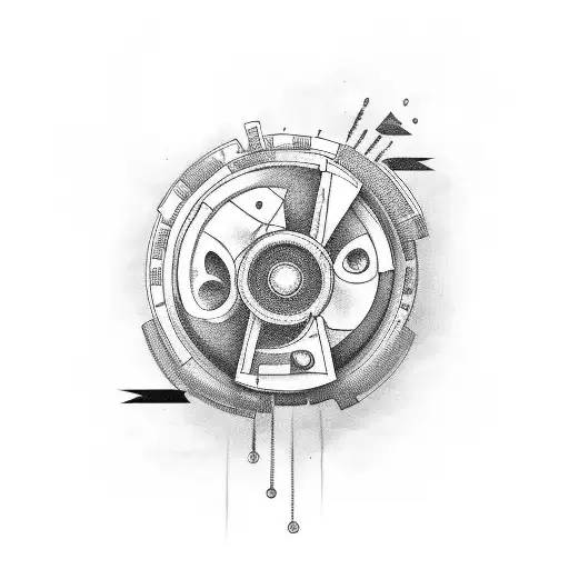 Audio and Film related tattoo design idea