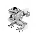 gecko tattoo design idea