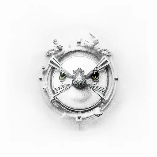 canary island  tattoo design idea