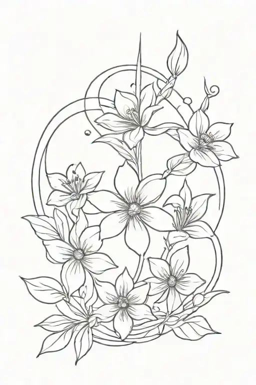 All flowers in time bend towards the sun tattoo design idea