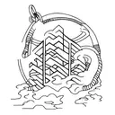 through strength my chains are broken tattoo design idea