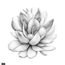 Mississippi , magnolia flower , Mississippi River ,  tattoo design idea