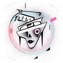 Techno Music tattoo design idea