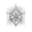 Cardinal tattoo design idea