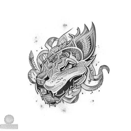 444 tattoo design idea