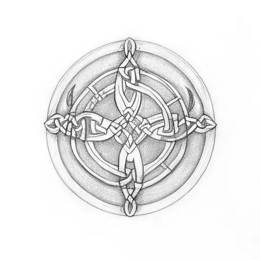 Celtic soul mate symbol, Ruth 1:16-17,  Derek Naff , forever tattoo design idea