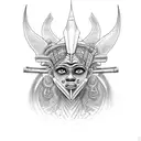 osiris tattoo design idea