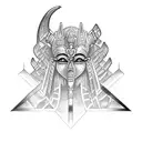 osiris tattoo design idea