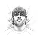 maradona tattoo design idea