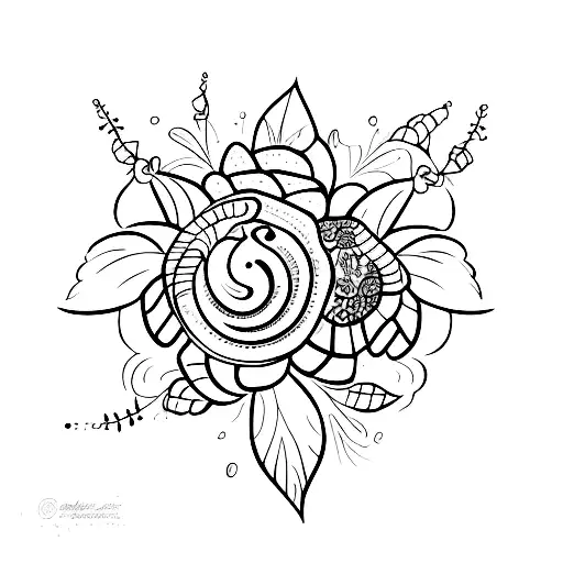 summer tattoo design idea