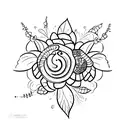 summer tattoo design idea