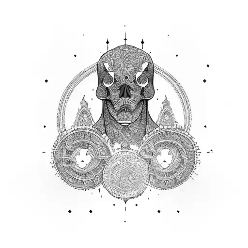 Barcelona  tattoo design idea