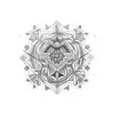 Barcelona  tattoo design idea