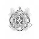 Barcelona  tattoo design idea