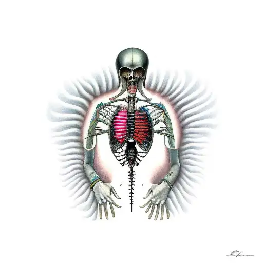 In utero nirvana tattoo design idea