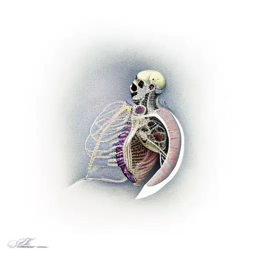 In utero nirvana album tattoo design idea