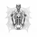 In utero nirvana tattoo design idea