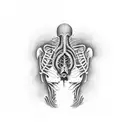 In utero nirvana tattoo design idea