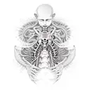 In utero nirvana album tattoo design idea