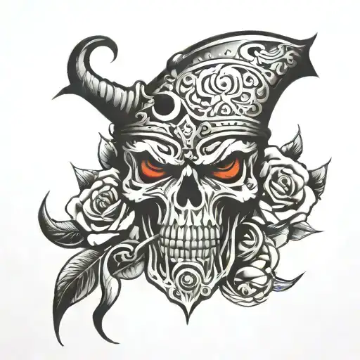 letting "OutLaw" tattoo design idea