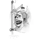 shower beer tattoo design idea