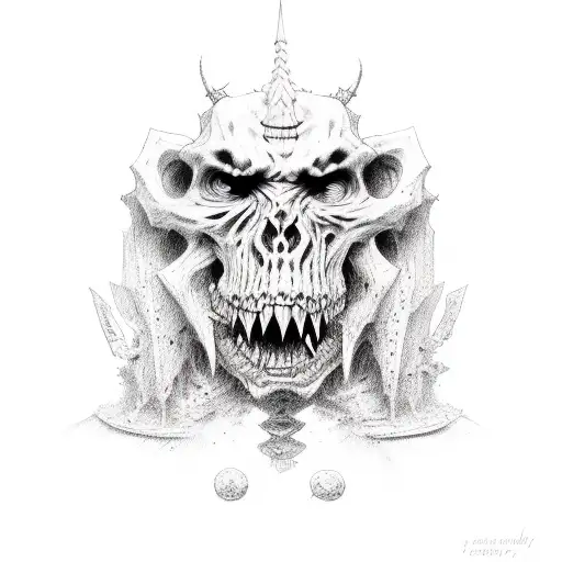 AGGROGOTH tattoo design idea