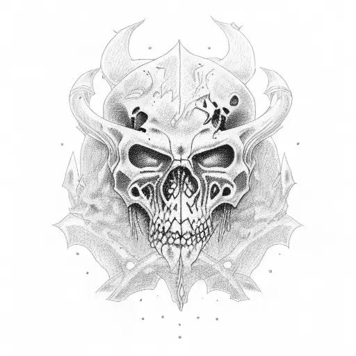 AGGROGOTH tattoo design idea