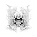 AGGROGOTH tattoo design idea
