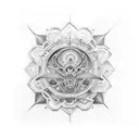 cinturon de Orion tattoo design idea