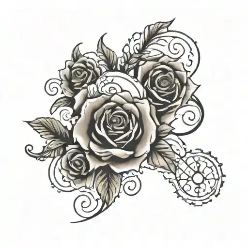 SIMPLE TATTOO GPS COORDINATE 42°37'21.9"N 3°02'13.7"E and date APRIL 19, 2023 tattoo design idea