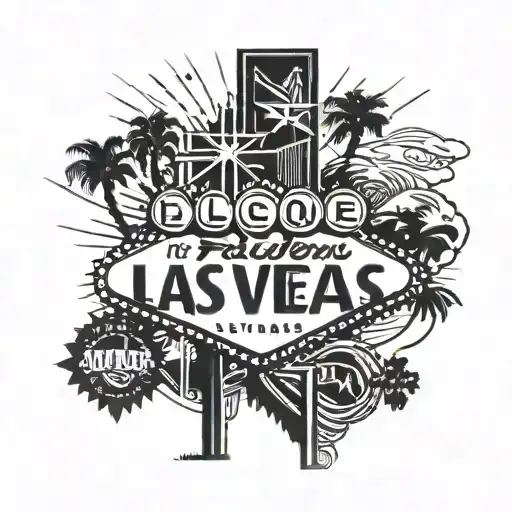 oakland California lifestyle, las vegas sign, raiders tattoo design idea