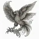 Create a detailed and symmetrical mandala tattoo design that encapsulates the legacy and attributes of the mythical hero tattoo design idea