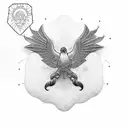 freedom , yolo , peace , respect tattoo design idea