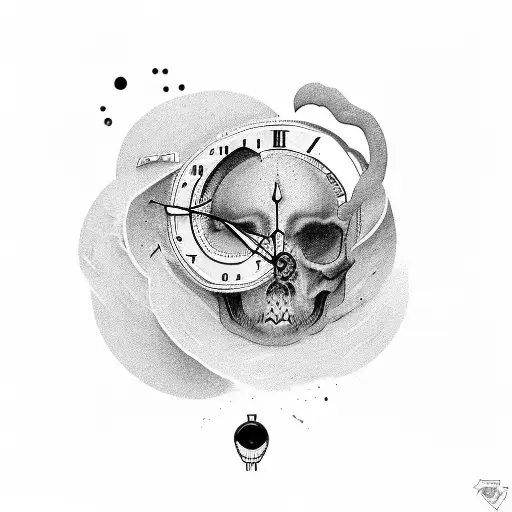 A tattoo inspired by the song 'Zero O'clock' by BTS tattoo design idea