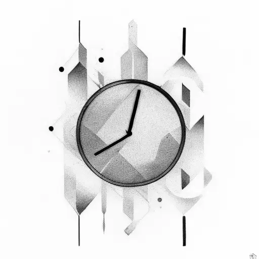 A tattoo inspired by the song 'Zero O'clock' by BTS tattoo design idea