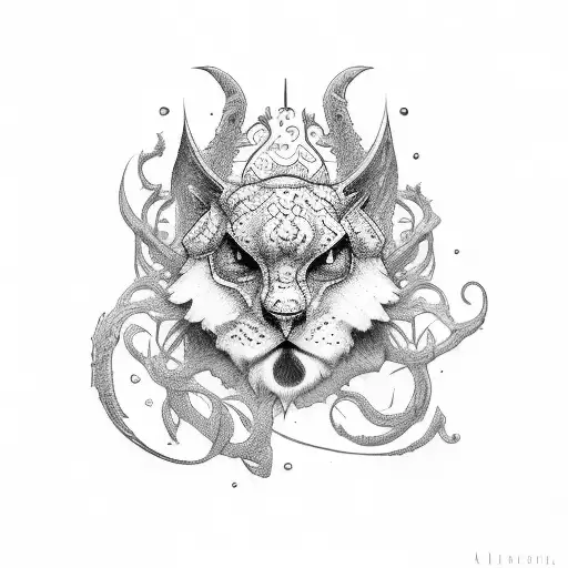 Alter ego letter tattoo design idea