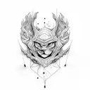 Alter ego letter tattoo design idea