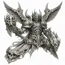 albedo overlord tattoo design idea