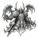 albedo overlord tattoo design idea