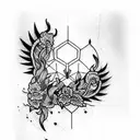 Halsey tattoo design idea