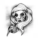 Halsey tattoo design idea