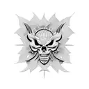 korn  tattoo design idea